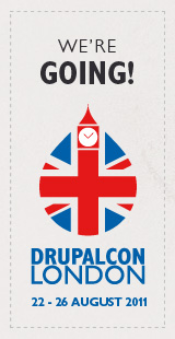 We're going to DrupalCon London!