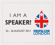 I am speaking at DrupalCon London!